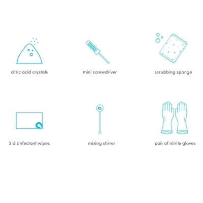 Avalon Water Cooler Cleaning Kit - 200g 4 Avalon Water Cooler Cleaning Kit - 200g - Image 2