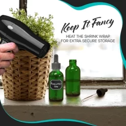 Nevlers 4 Oz Leakproof Green Glass Dropper Bottles (Pack Of 24) -Cleaning Supply Store GUEST e2859455 d849 4b41 a71b 5eb68aa9c72e