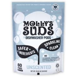 Molly's Suds Dish Pods - Unscented - 60ct -Cleaning Supply Store GUEST e34c2fe3 46bc 43f0 ac0d 037a48896ed1