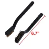 Unique Bargains Household Plastic Bending Handle Metal Wire Bristle Cleaning Brush Black 3 Pcs -Cleaning Supply Store GUEST e474cab6 83dd 4084 b006 41cc0fc142e9