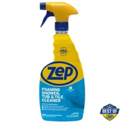 Zep Foaming Shower, Tub & Tile Cleaner – No-Scrub Formula – 32 Oz -Cleaning Supply Store GUEST e515ded6 0ad7 455f aadd a9891609729b