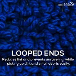 Bison Life Microfiber Dust Mop, Washable Commercial Mop Head Replacement Refill, Blue - 3 Pack -Cleaning Supply Store GUEST e802d334 3edb 483b 90d6 b24e9e356394