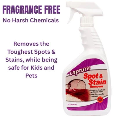 Capture Carpet Spot And Stain Remover - 32oz 4 Capture Carpet Spot And Stain Remover - 32oz - Image 2