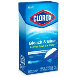 Clorox Rain Clean Scent Ultra Clean Toilet Tablets - 2.47oz/4ct -Cleaning Supply Store GUEST ea6205d1 be43 4653 9f19 140ba6fb15cf