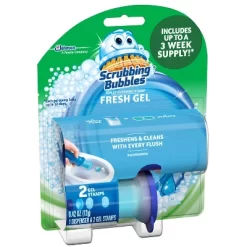 Scrubbing Bubbles Rainshower Scent Fresh Gel Toilet Cleaning Stamp -Cleaning Supply Store GUEST eac3e045 9fa1 4491 87c8 cbee86368f2e