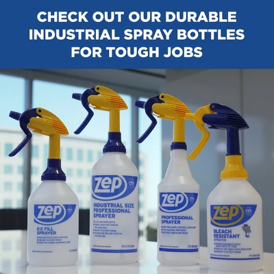 Zep E-Z Fill Sprayer – Wide Mouth Bottle For Easy Filling – 32 Oz 10 Zep E-Z Fill Sprayer – Wide Mouth Bottle For Easy Filling – 32 Oz - Image 8