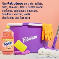 Fabuloso Peach Multi-Purpose Cleaner 2X Concentrated Formula Floor Cleaner - 56 Fl Oz -Cleaning Supply Store GUEST ec8275ec fbac 47c1 b848 10ac2ffecc24