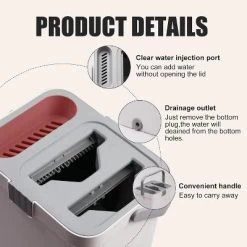Flat Mop And Bucket System, Separates Dirty And Clean Water -Cleaning Supply Store GUEST eec14b96 7324 4839 9adc c8ed513d3b33