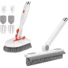SetSail Grout Cleaner Brush With Long Handle & 3-in-1 Tile Tub Floor Scrubber -Cleaning Supply Store GUEST f09f990e 3f90 44ad aa55 85974b61742b