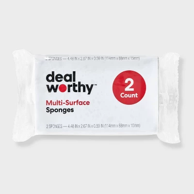 Dish Sponge - 2ct - Dealworthy™ 5 Dish Sponge - 2ct - Dealworthy™ - Image 3