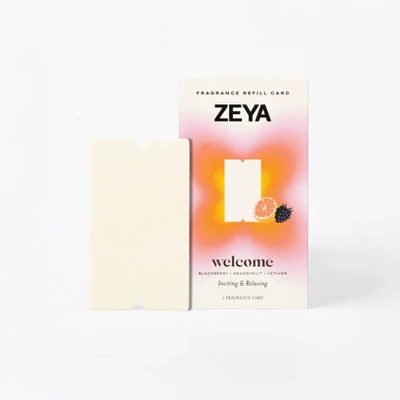 ZEYA Fragrance Card Refill Value Pack - Welcome - 3ct 4 ZEYA Fragrance Card Refill Value Pack - Welcome - 3ct - Image 2