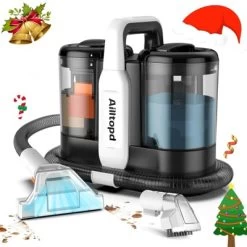 Ailltopd Powerful 11Kpa Portable Carpet Cleaner Machine, Carpet Vacuum Cleaner For Spot Stain, Pet Stain, 500W, ETL Certified, Black -Cleaning Supply Store GUEST f11b3810 108e 484f b18c 4d3dbf2b9e04