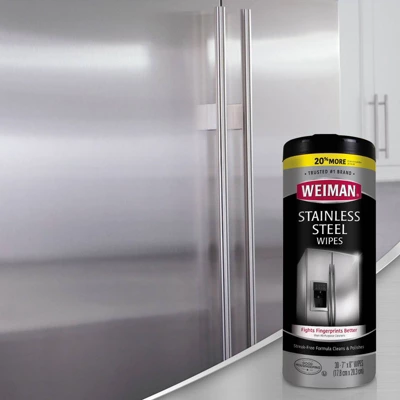 Weiman Stainless Steel Wipes - 30ct 9 Weiman Stainless Steel Wipes - 30ct - Image 7