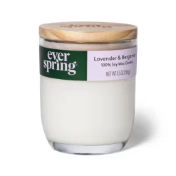 Lavender & Bergamot 100% Soy Wax Candle - Everspring™ -Cleaning Supply Store GUEST f167fb3b fcd4 4202 bf74 43af1b3e00fa