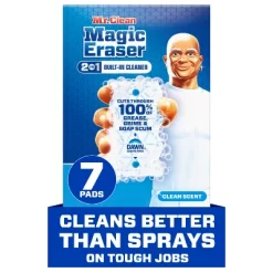 Mr. Clean Magic Eraser 2-in-1 Built-In Cleaner - 7ct -Cleaning Supply Store GUEST f1da1a5d ab02 4a4d 9469 850d982b3e31