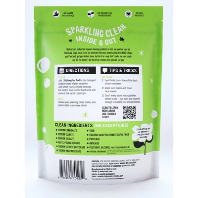 Molly's Suds Dish Pods - Citrus - 60ct 3 Molly's Suds Dish Pods - Citrus - 60ct