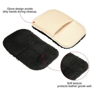 Unique Bargains Leather Boots Shoes Polishing Cleaning Gloves 2 Pcs 4 Unique Bargains Leather Boots Shoes Polishing Cleaning Gloves 2 Pcs - Image 2