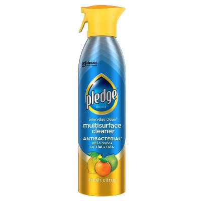 Pledge Multi-Surface Anti-Bacterial Spray - Fresh Citrus - 9.7oz 12 Pledge Multi-Surface Anti-Bacterial Spray - Fresh Citrus - 9.7oz - Image 10