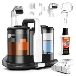 Ailltopd Powerful 11Kpa Portable Carpet Cleaner Machine, Carpet Vacuum Cleaner For Spot Stain, Pet Stain, 500W, ETL Certified, Black -Cleaning Supply Store GUEST f501ff7f 7c4d 48f3 b0d6 d98d28ab7bab