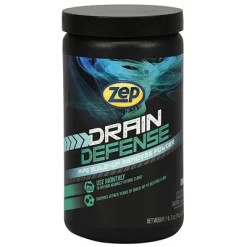 ZEP Drain Defense Enzymatic Drain Cleaner Powder - 18 Oz.