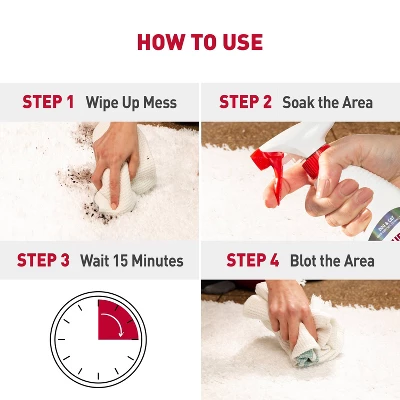 Nature's Miracle Unscented Stain And Odor Remover For Dogs And Cats - 14 Fl Oz 7 Nature's Miracle Unscented Stain And Odor Remover For Dogs And Cats - 14 Fl Oz - Image 5