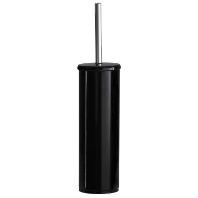 Deluxe Premium Aluminum Handle Toilet Brush With Fully Removable Liner Black - Bath Bliss 3 Deluxe Premium Aluminum Handle Toilet Brush With Fully Removable Liner Black - Bath Bliss