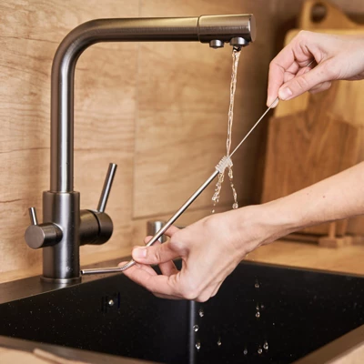 Unique Bargains Stainless Steel Nylon Durable Rust-Resistant Straw Cleaner Brush 4 Unique Bargains Stainless Steel Nylon Durable Rust-Resistant Straw Cleaner Brush - Image 2