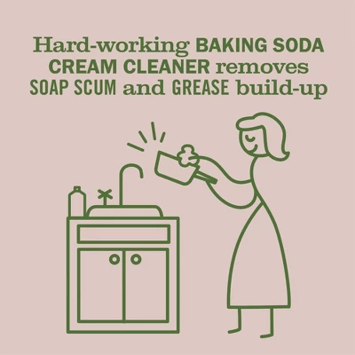 Mrs. Meyer's Clean Day Baking Soda Cream Cleaner - Apple Blossom - 16 Fl Oz 4 Mrs. Meyer's Clean Day Baking Soda Cream Cleaner - Apple Blossom - 16 Fl Oz - Image 2