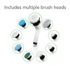 HOM Electric Spin Scrubber - Wireless Electric Cleaning Brush With 9 Brush Heads, 2 Speed Settings, For Bathrooms, Windows, Cars