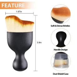 Aoibox Car Detailing Brush With Soft Bristles For Interior Cleaning, Dust Removal Tool For Dashboard, Leather, Air Vents & Hard-to-Reach Areas