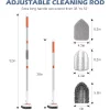SetSail Floor Scrub Brush, 3-In-1 Tile Tub Floor Scrubber With 52-inch Adjustable Long Handle -Cleaning Supply Store GUEST fc9ea0ba 7420 417b 8d21 a87b8f53ef71