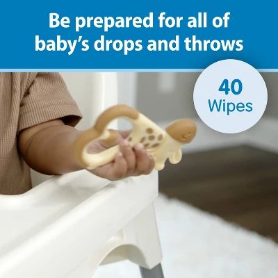 Dr. Brown's Bottle And Pacifier Healthy Wipes - 120ct 8 Dr. Brown's Bottle And Pacifier Healthy Wipes - 120ct - Image 6