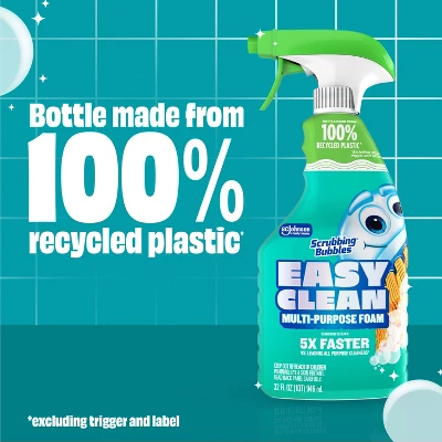 Scrubbing Bubbles Easy Clean Multi-Purpose Bathroom Foam Trigger Bottle - 32oz 10 Scrubbing Bubbles Easy Clean Multi-Purpose Bathroom Foam Trigger Bottle - 32oz - Image 8
