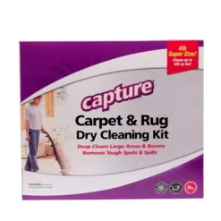 Capture Carpet Cleaner Kit, Carpet Cleaner Solution, With Dry Powder, Pre-Mist & Brush, Fresh Scent - 400 Sq. Ft. Coverage -Cleaning Supply Store GUEST ff6232c8 edbe 4bae 9945 2d39c6521295